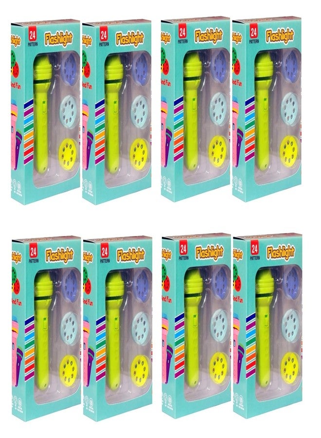 Braintastic مصباح يدوي مزود بجهاز عرض Braintastic مع 24 صورة مختلفة و3 أقراص عرض، ضوء تعليمي ممتع قبل النوم للأطفال، (PO8) - Image 1